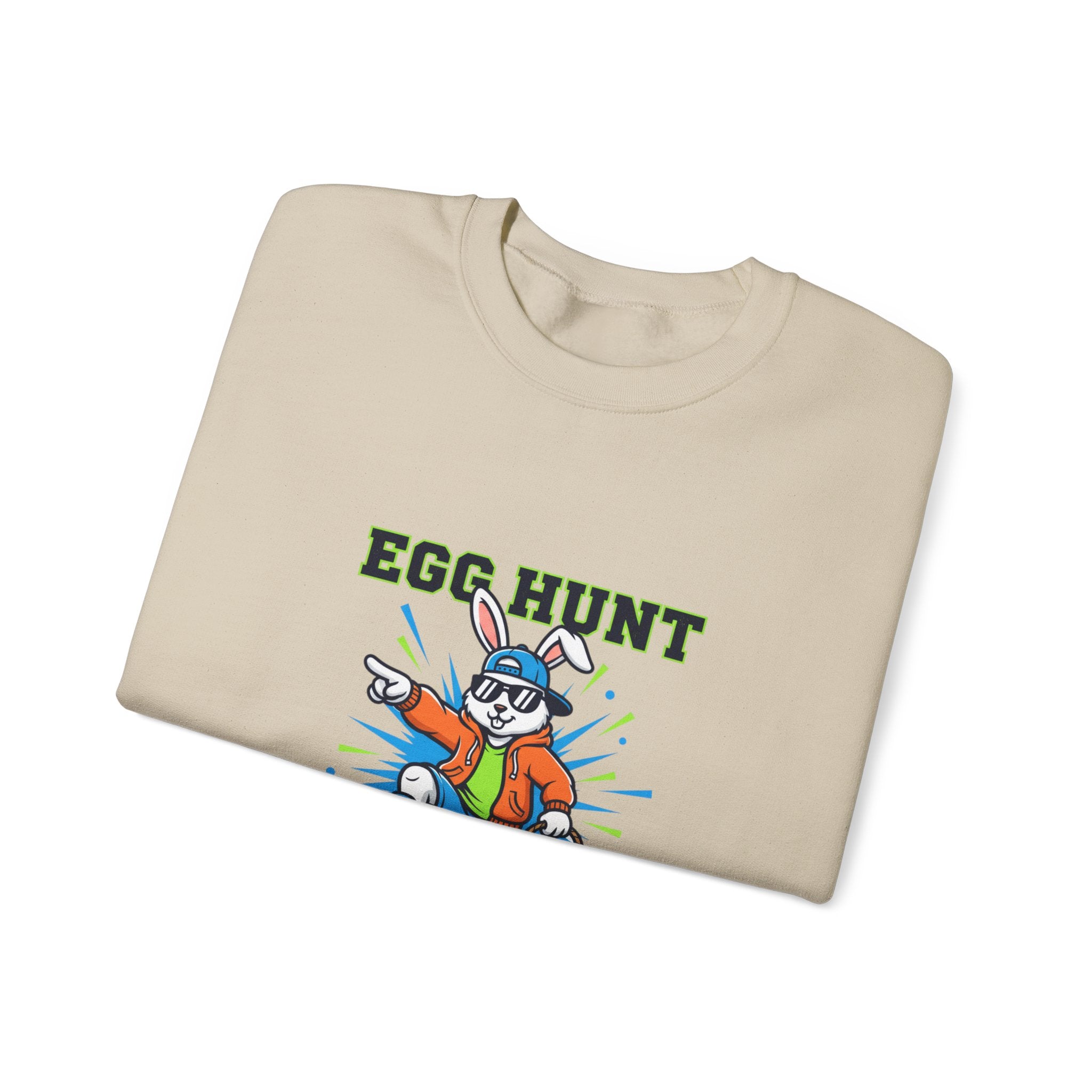 Egg Hunt Legend Crewneck Sweatshirt | boys Easter shirt, egg hunter