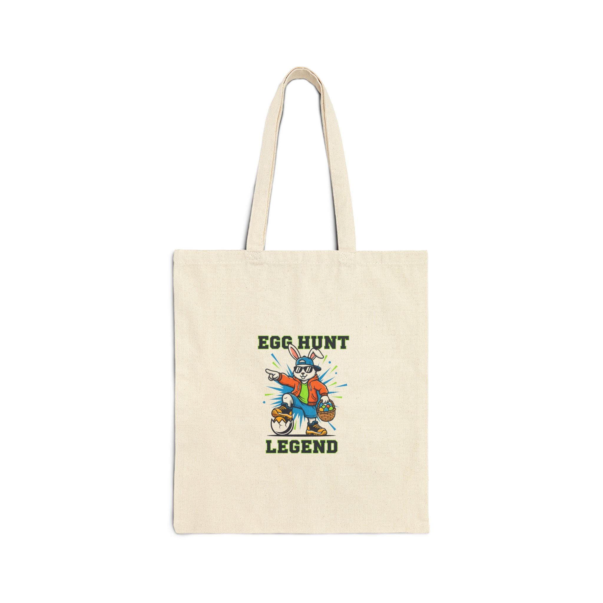 Egg Hunt Legend Tote | boys Easter, egg hunter canvas