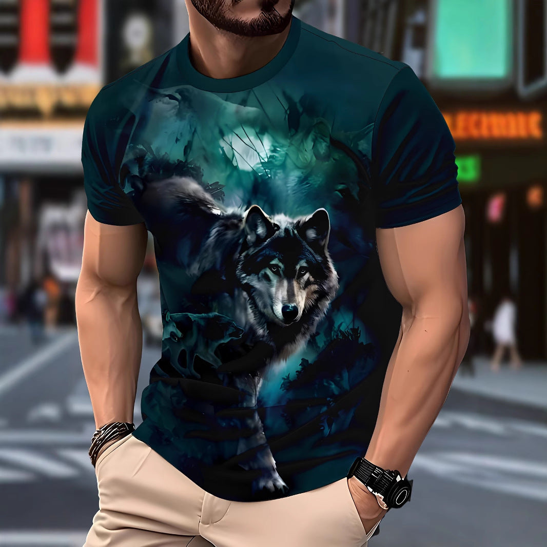 Mens Casual Stylish And Minimalist Summer Short-sleeve Shirt