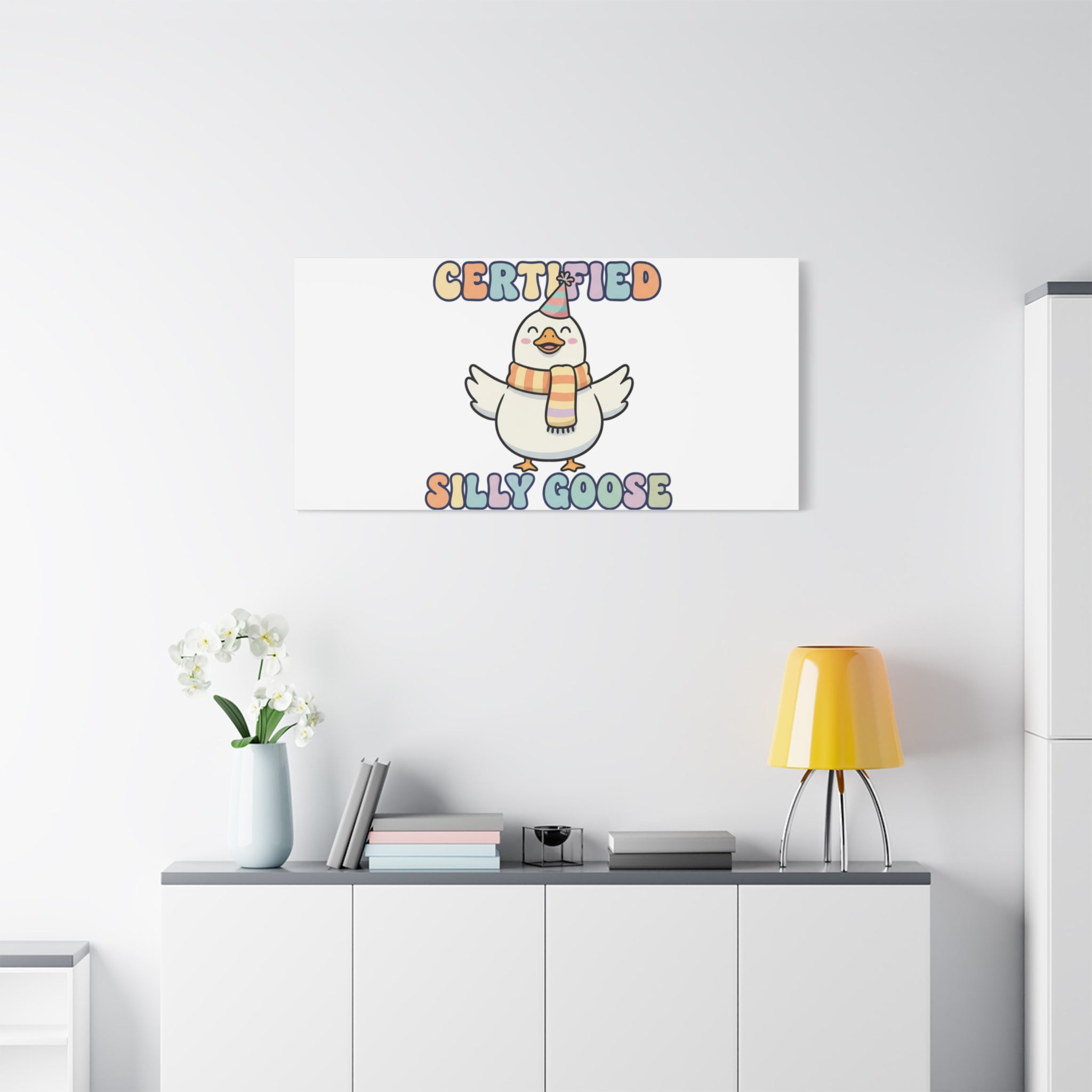 Certified Silly Goose Canvas | silly goose, wholesome meme