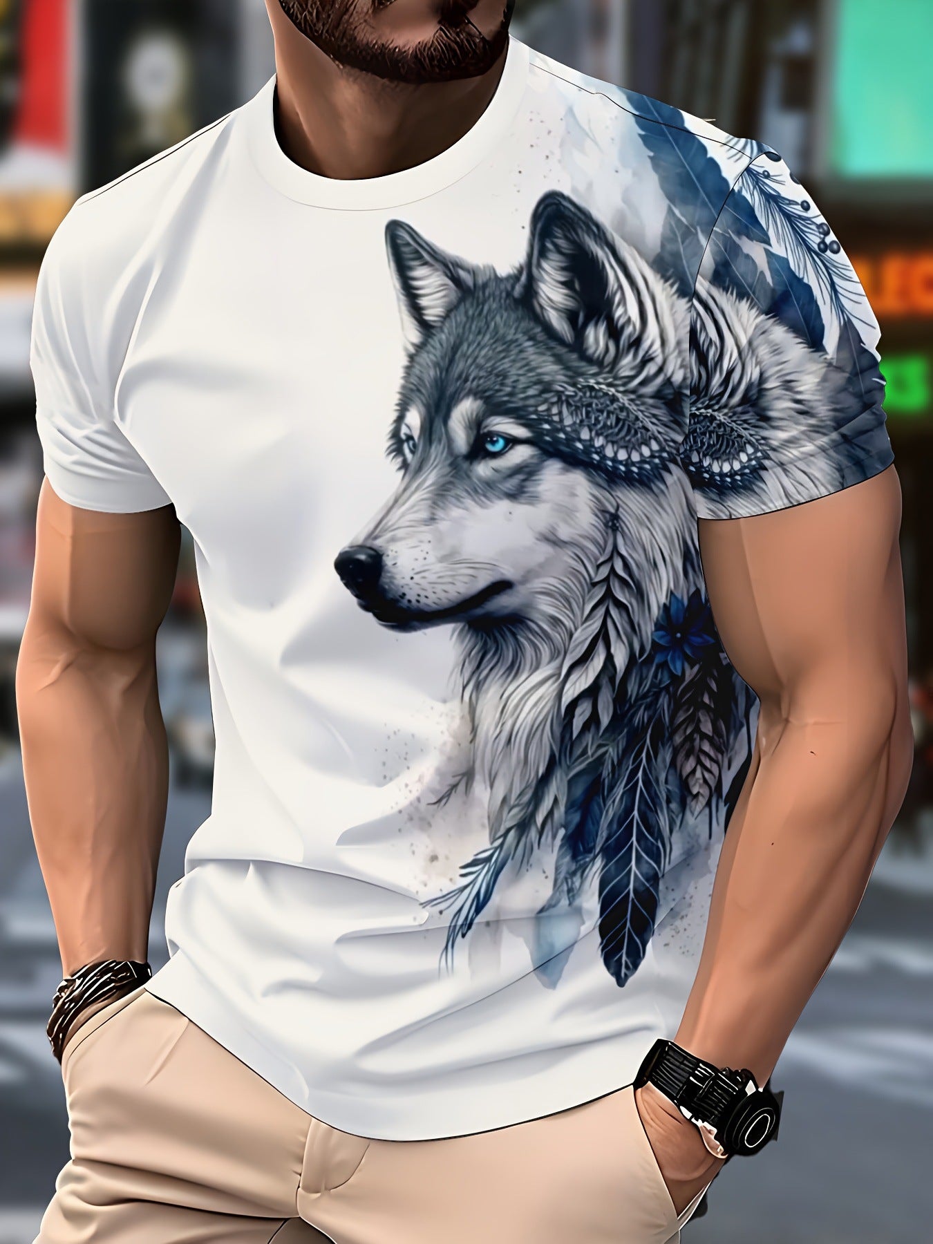 Mens Casual Stylish And Minimalist Summer Short-sleeve Shirt